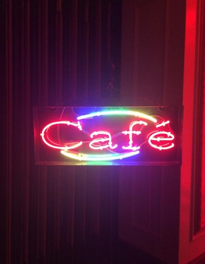 Cafe Neon sign Java Java